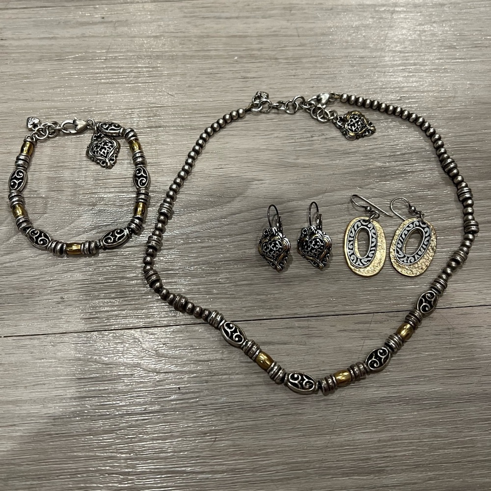 Brighton mixed metal Jewelry SET